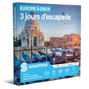 Smartbox Europe &agrave; deux - 3 jours d'escapade