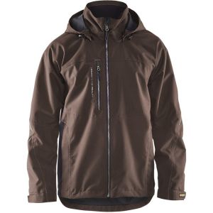 Blaklader Veste Hardshell 1, marron noir Click Outil