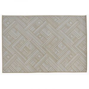 Image de Jardiline Tapis ext&eacute;rieur rectangulaire Chicago 115 x 180 cm en laine synth&eacute;tique