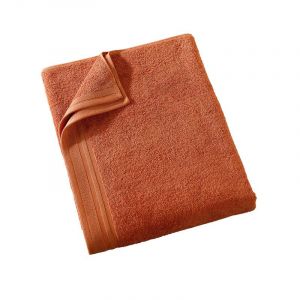 De Witte Lietaer 199526 Wellness Drap de Bain Coton Orange 90 x 200 cm