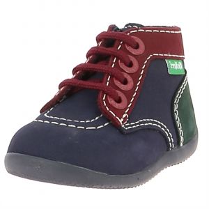 Kickers Bottines garçon Bleu Marine - 24