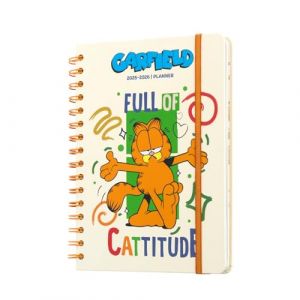 Grupo erik Agenda Scolaire Semainier 2025 2026 Garfield | Agenda 2025 2026 A5, Papeterie Ado, Fournitures Scolaires