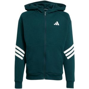 Adidas Sweatshirt &agrave; capuche full zip enfant Future Icons 3-Stripes