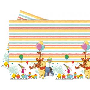 Nappe en plastique Winnie l'Ourson (120 x 180 cm)