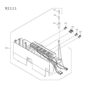 Buderus Piece detachee genie thermique 63032216 - module r2111 - appareil de régulation logamatic 2111