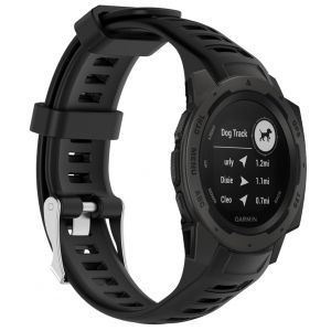 Bracelet silicone Garmin Instinct Noir iMoshion