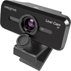 Creative Live! Cam Sync V3 Webcam QHD 2K avec zoom numerique 4X et micros integres