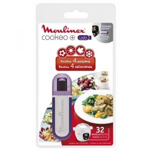 Image de Moulinex Livre de cuisine COOKEO 32 recettes - 4 saisons