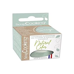 Image de Scrapcooking Colorant alimentaire en poudre - Sauge - 10 g