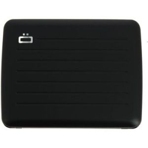 Ögon Designs ÖGON DESIGN - SMART CASE V2 LARGE | Opium black - Portefeuille Noir en Aluminium Mat