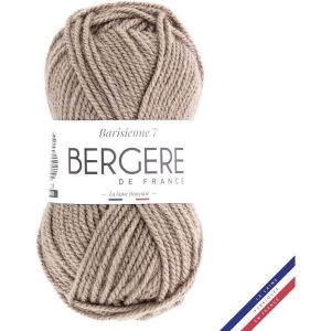 Pelote de laine - Stuc - 100% acrylique - Bergère de France - Barisienne 7
