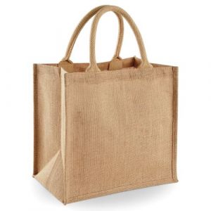 Westford Mill - Sac en jute (14 litres) (Lot de 2) (Taille unique) (Noir/Noir) - UTBC4512