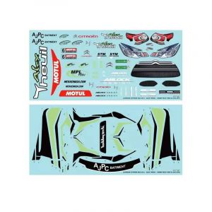 Hobby Tech Planche de deco DS3 Alex Theuil - HobbyTek