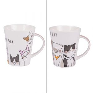 COFFRET 2 MUGS 39 CL LE CHAT TABLE ET P ION
