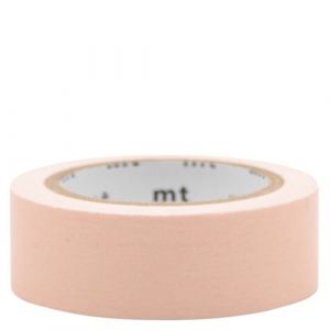 Image de Masking Tape Unicolore Pastel Orange 1,5 Cm X 7 M Neuf