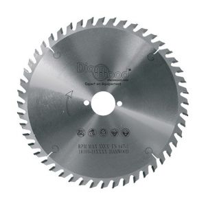 Diamwood Lame de scie circulaire portative HM universelle D. 230 x Al. 30 x &eacute;p. 2,8/1,8 mm x Z48 Alt pour bois