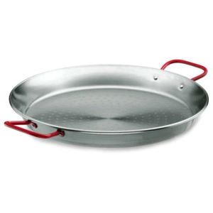 Lacor 63623 - Plat à paëella en tôle acier (22 cm)