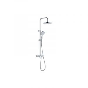 Colonne de douche mécanique chrome, Edouard Rousseau Buto