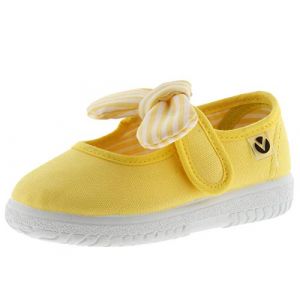 Image de Victoria 105110-KIDS &Oacute;JALA Ballerine Toile Basses Fille Amarillo 27