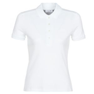 Lacoste Polo slim piqué stretch Blanc