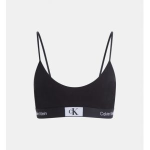 Calvin Klein Brassière triangle signature Noir - Couleur Noir - Taille S