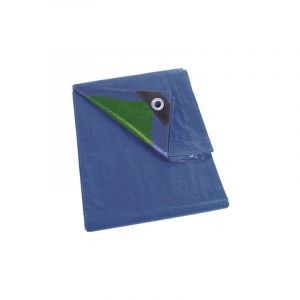 Perel Bleu/vert - standard - 5 x 5 m 70-0505 - Bâche