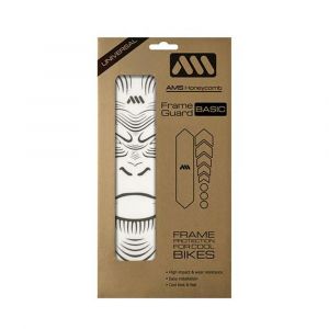 All Mountain Style Autocollants Basiques Frame Guard Honeycomb One Size Clear Ape