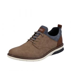 Rieker Homme 14450 Mocassin, Beige, 44 EU