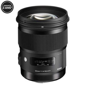 Sigma 50mm f/1.4 DG HSM Art Monture