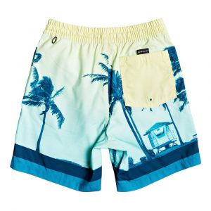 Image de Quiksilver Maillots de bain enfant PARADISE VOLLEY - Couleur 8 ans,10 ans,12 ans,14 ans,16 ans - Taille Bleu