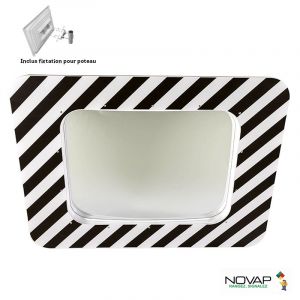 Image de Novap Miroir routier - 800 x 600 mm - 6101505