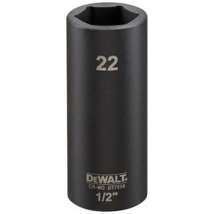 Dewalt DT7556 IMPACT Tete a six pans creux 22 mm x 1/2''. Long