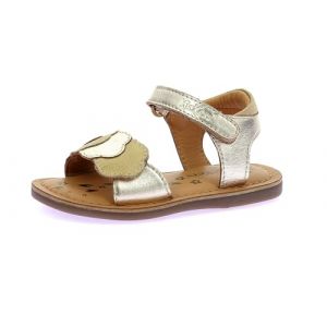 Kickers Gar&ccedil;on Fille DYASTAR Sandale, Or Clair, 21 EU