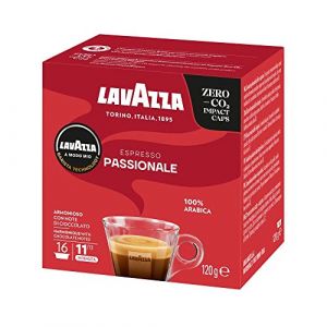 Lavazza Capsules de Café - A Modo Mio Appassionatamente - Lot de 5 - 80 Pièces - Intensité 11/13
