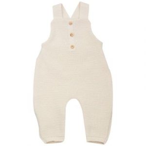 Trois Kilos Sept Salopette en maille bébé