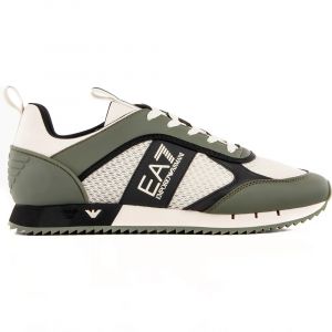 Basket EA7 Heritage GA Homme Kaki