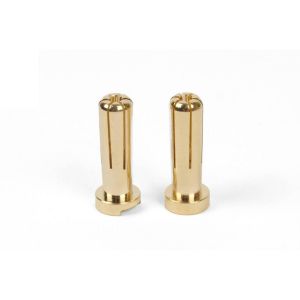 Connecteurs or 5mm x2