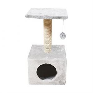 Grattoir pour Chats Nayeco Savanna 60 30 30 cm clair 60 30 30 cm Gris