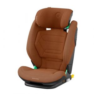 Maxi-Cosi RodiFix Pro² i-Size, Siege Auto, Rehausseur Voiture Enfant, 3 Positions d'Inclinaison, de 3,5-12 ans(100-150 cm), ClimaFlow, Hauteur/Largeur Réglable, Protection G-CELL, Authentic Terra