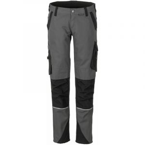 Planam Pantalon Femmes Norit ardoise/noir Taille 36