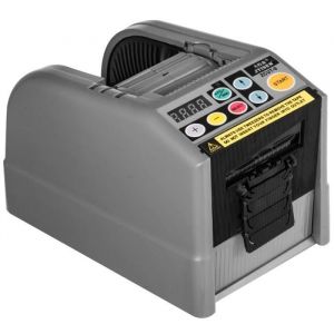 VEVOR Distributeur automatique de ruban adhésif électrique 25 W coupe-ruban machine de découpe de ruban largeur de ruban 6-60 mm longueur du ruban 5-999 mm pour industries, bureaux, maisons, magasins