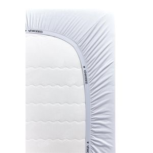 Vtwonen Cotton - Drap-housse - 180x200 - Blanc