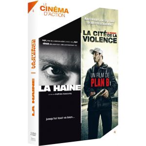 Image de COFFRET LE CINEMA ACTION (films) : LA HAINE et LA CITE DE LA VIOLENCE [DVD]