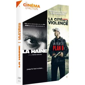 COFFRET LE CINEMA ACTION (films) : LA HAINE et LA CITE DE LA VIOLENCE [DVD]