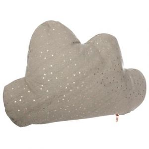 Image de Coussin (45 cm) Nuage Taupe