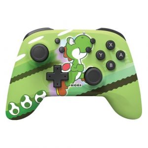 Image de Hori Manette pad sans Fil Yoshi pour Nintendo Switch sous Licence Officielle