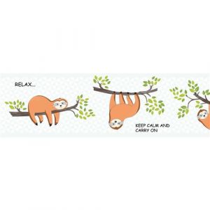 Profhome 403751-GU Papier peint motif animal l&eacute;g&egrave;rement textur&eacute; mat 0,75 m2