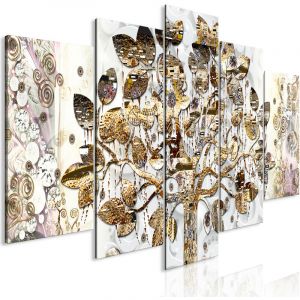 Image de Artgeist Tableau Imprimé "Tree of Happiness 5 Panneaux Wide" 100x225cm