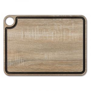 Arcos Planche À Découper Cuisinier Fibre De Cellulose Et Résine Unique Marron Clair Et Noir