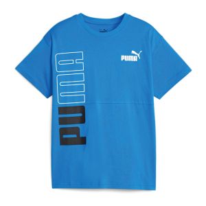 Puma T-shirt Power Colorblock bleu